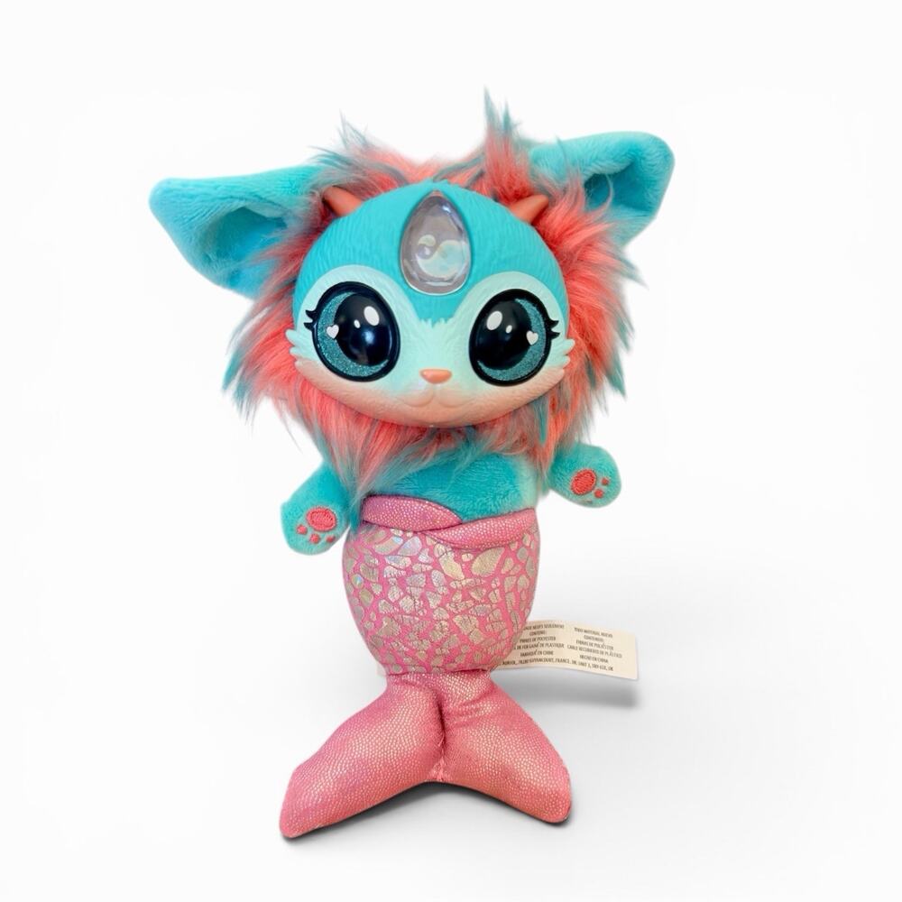 Magic Mixies Magical Gem Surprise Cauldron Water Lion Mermaid Mixie 7" Plush